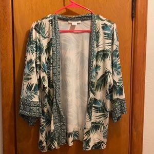 Flower cardigan